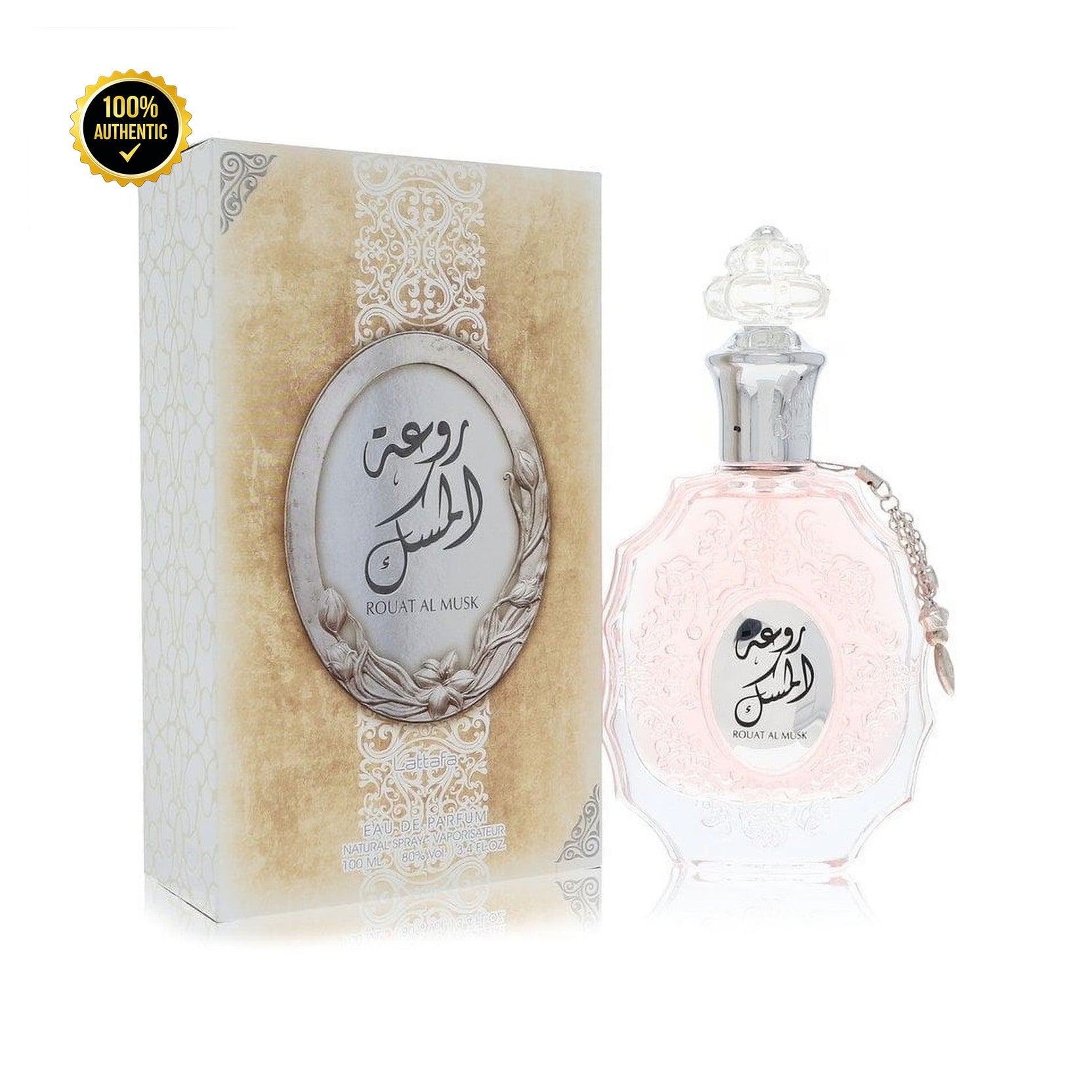 Lattafa Rouat Al Musk 3.4oz EDP Spray for Women
