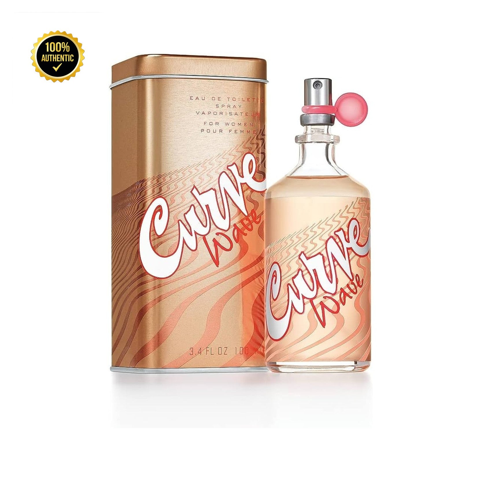 Liz Claiborne Curve Wave 3.4oz EDT Spray for Women