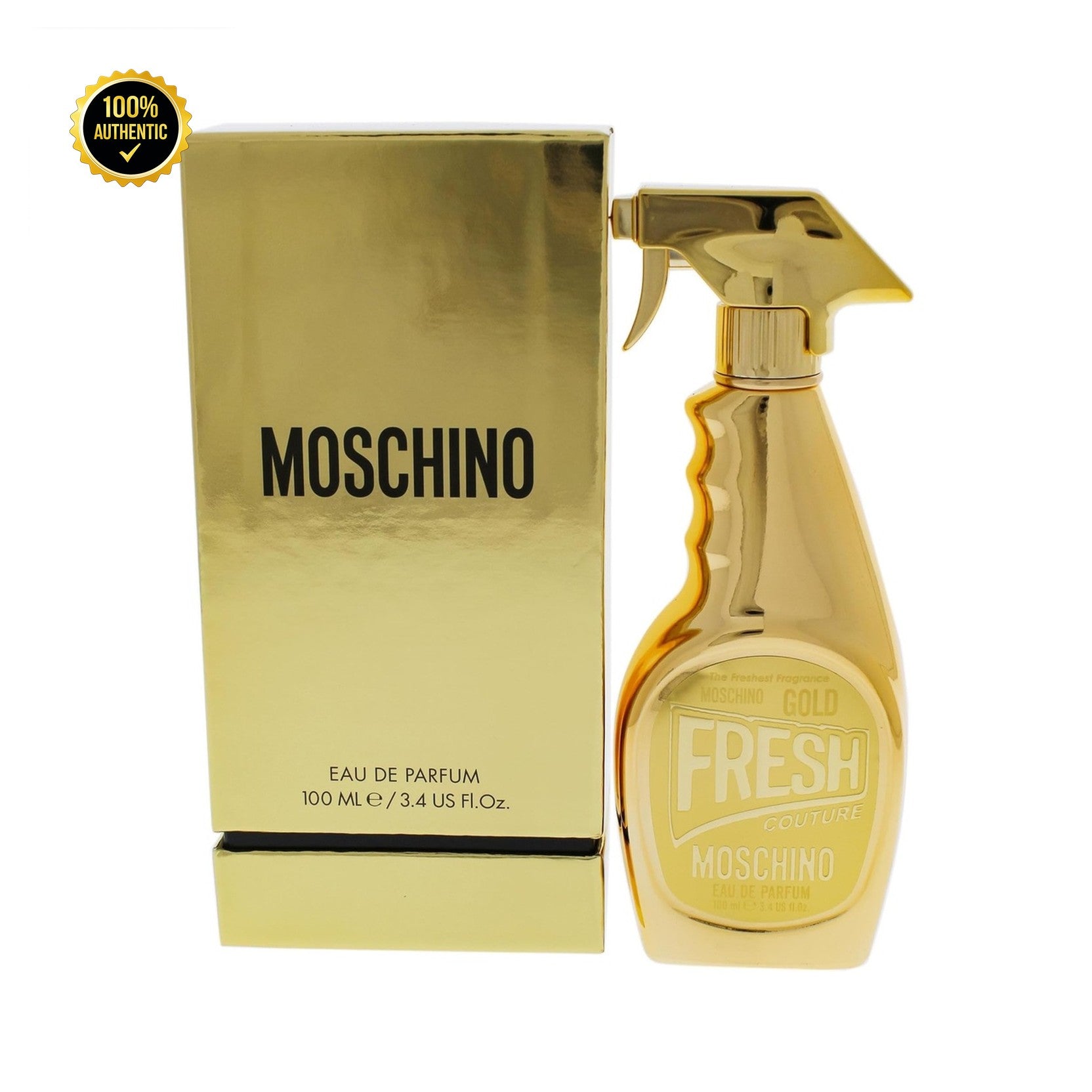 Moschino Fresh Gold Couture 3.4oz EDP Spray for Women