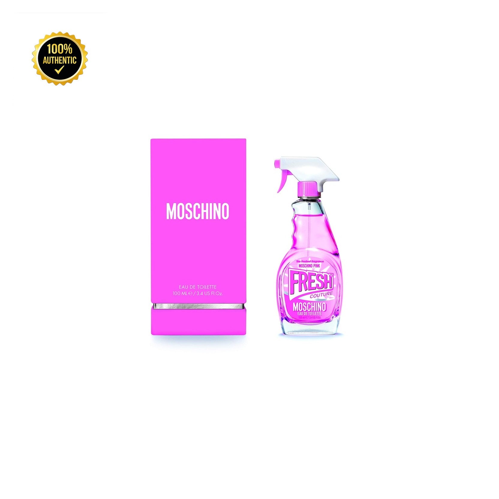 Moschino Pink Fresh Couture 3.4oz EDT Spray for Women
