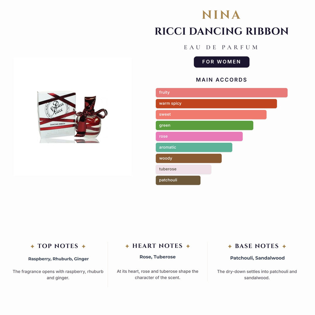 Nina Ricci Dancing Ribbon 1.7oz EDP Spray for Women