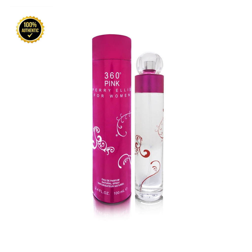 Perry Ellis 360 Pink 3.4oz EDT Spray for Women