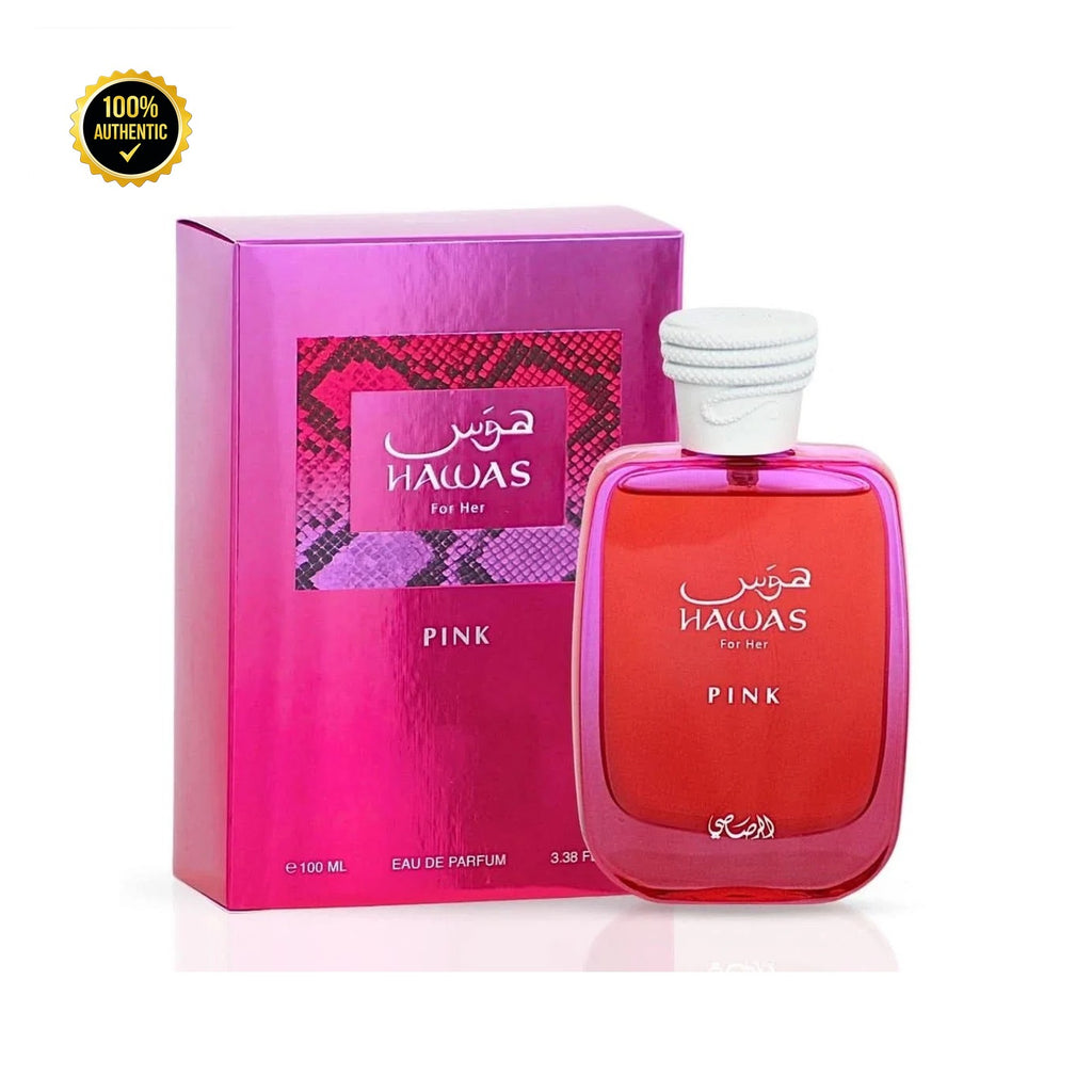 Rasasi Hawas Pink 3.4oz EDP Spray for Women
