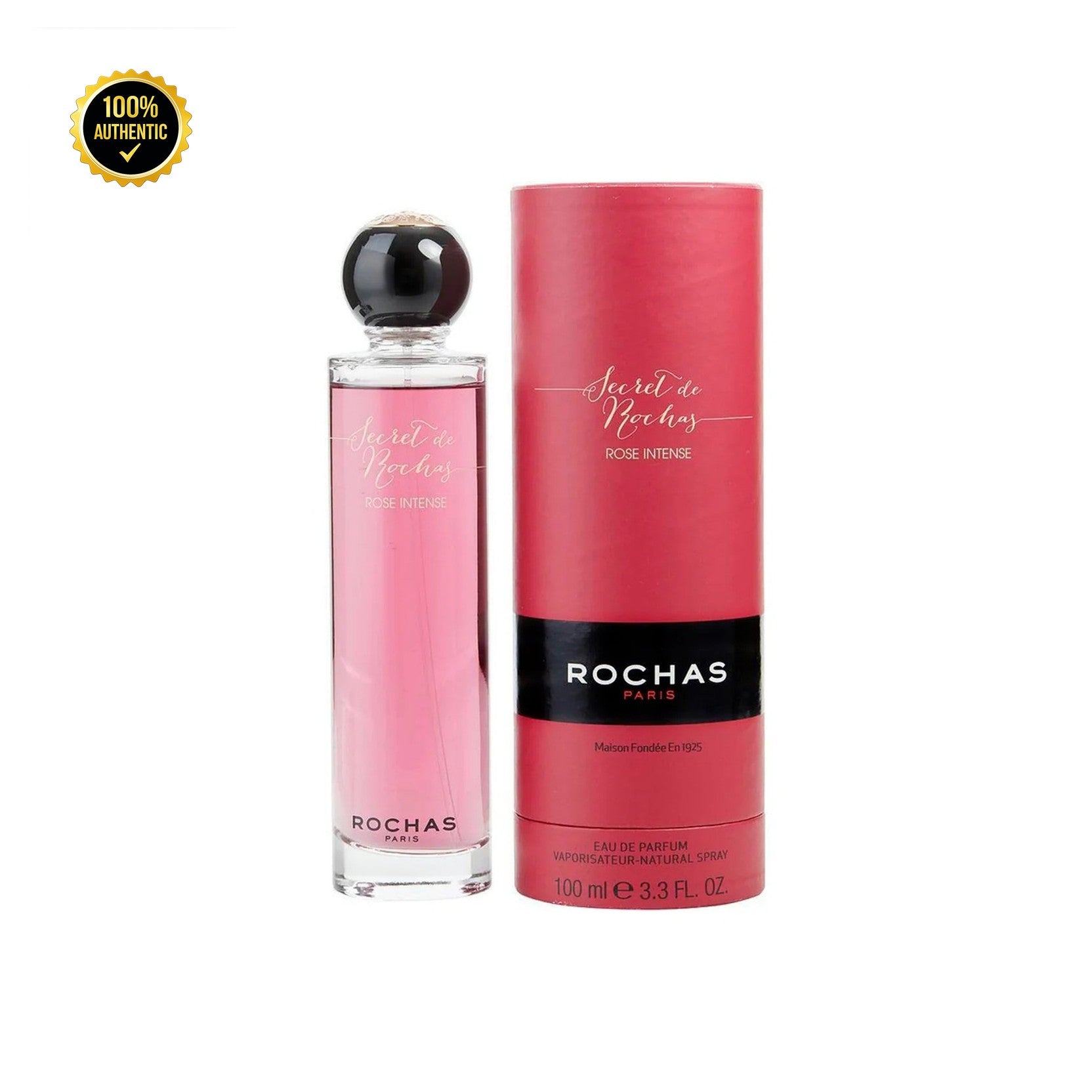 Rochas Secret De Rochas Rose Intense "New" 3.4oz EDP Spy for Women