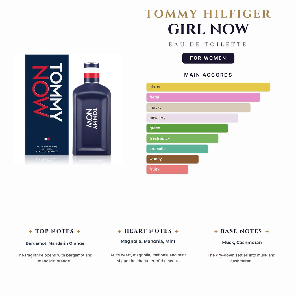 Tommy Girl Now 3.4oz EDT Spray for Women