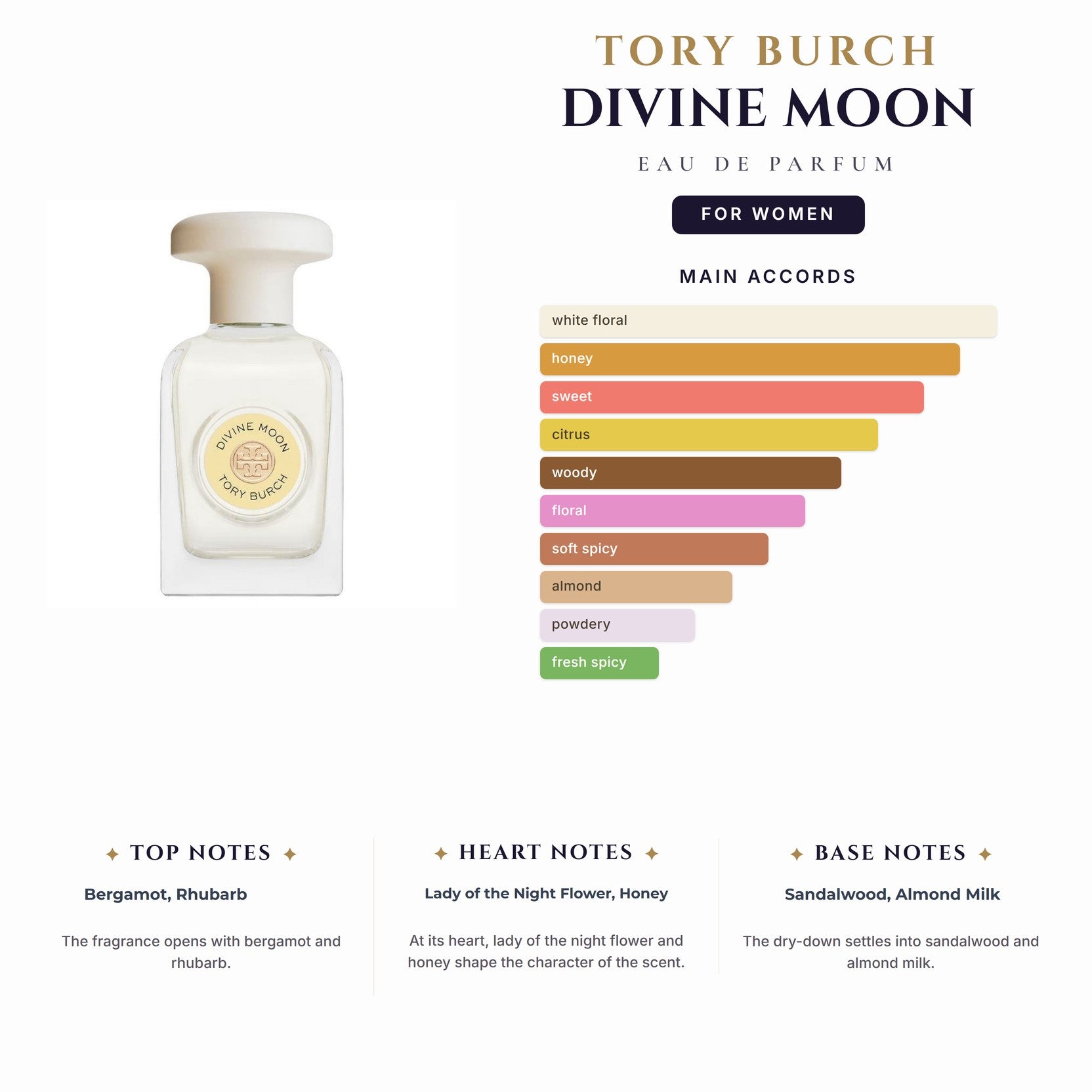 Tory Burch Divine Moon 3.0oz EDP Spray for Women
