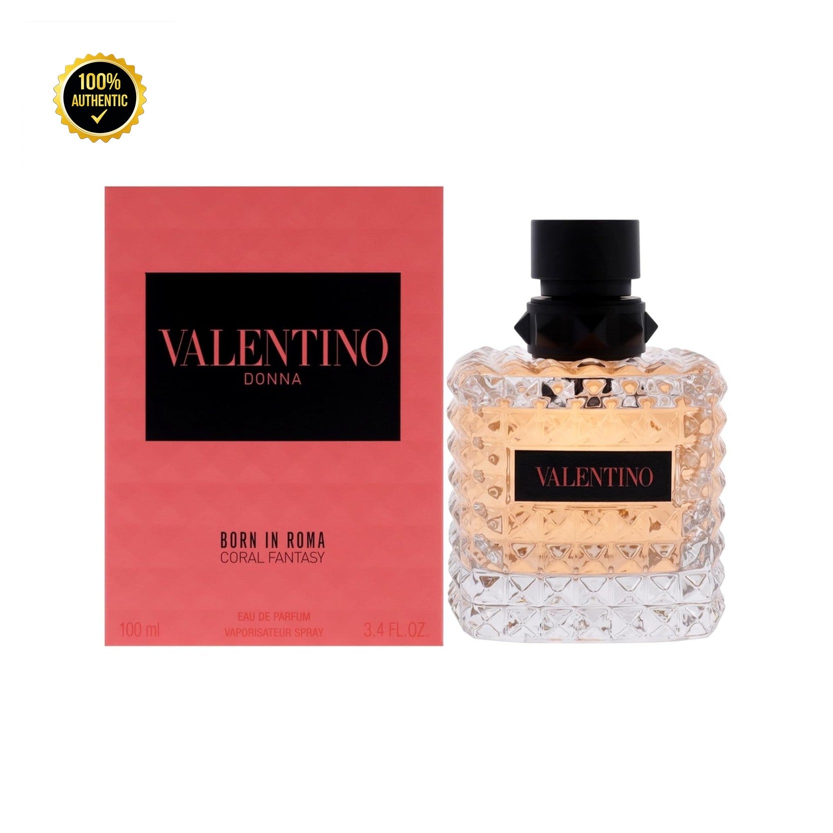 Valentino Born In Roma Coral Fantasy 3.4oz EDP Spray for Women