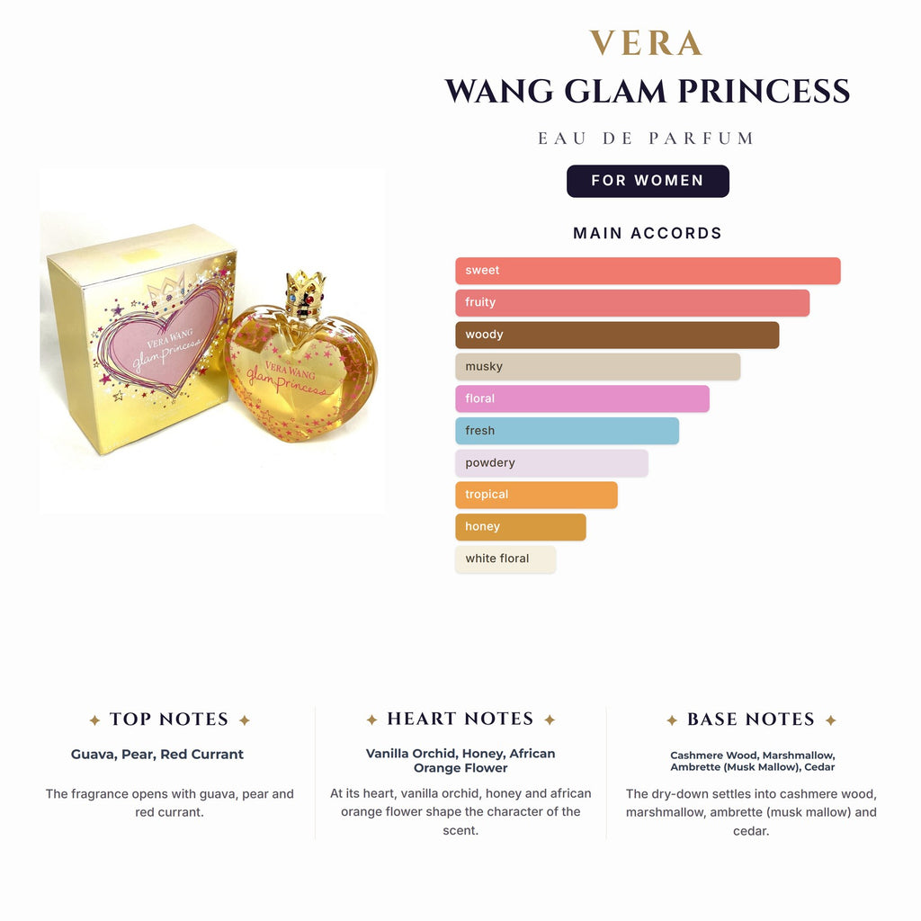 Vera Wang Glam Princess 3.4oz EDP Spy for Women