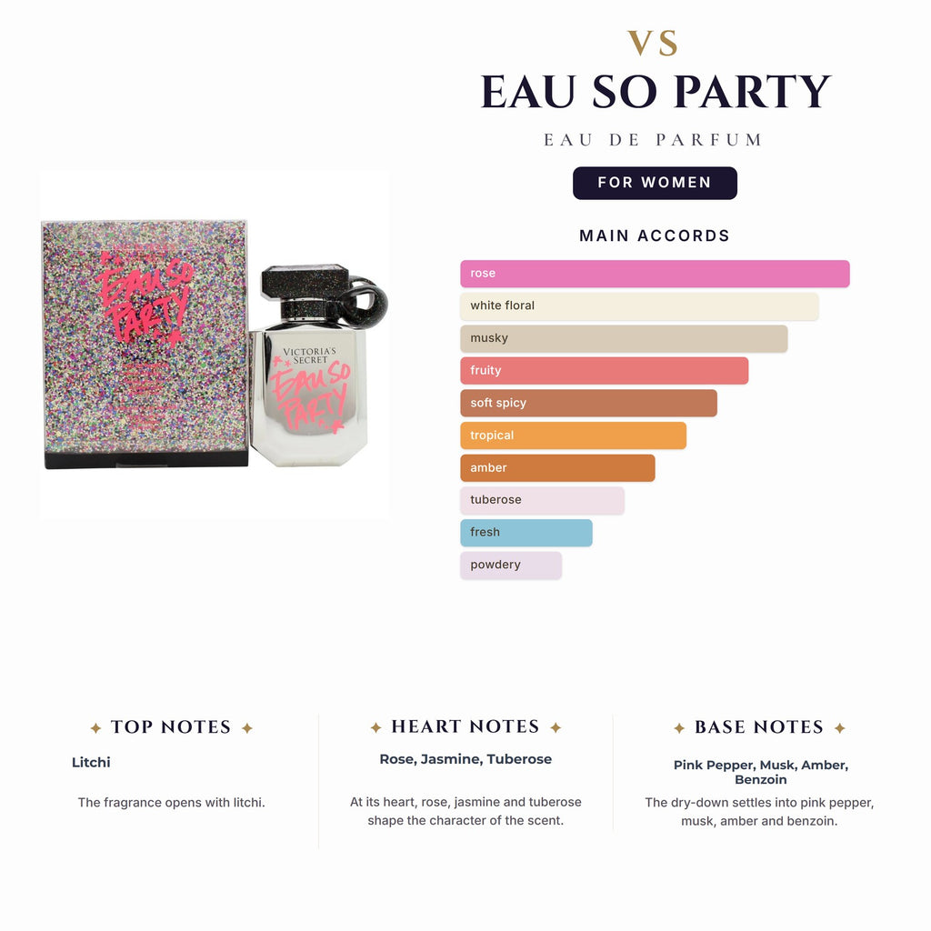 Vs Eau So Party 1.7 EDP Spy for Women