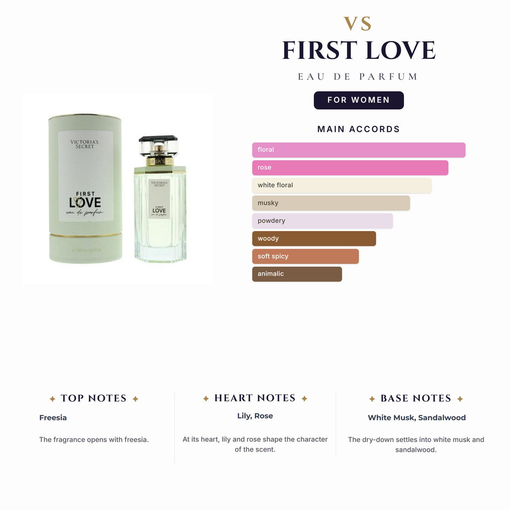 Vs First Love 3.4oz EDP Spray for Women