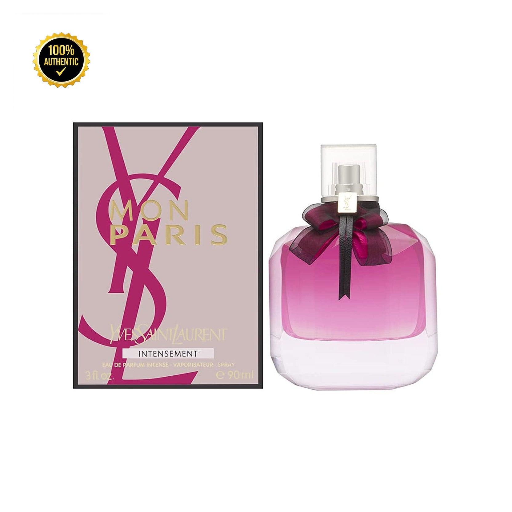 Ysl Mon Paris Intensement 3.0oz EDP Spray for Women