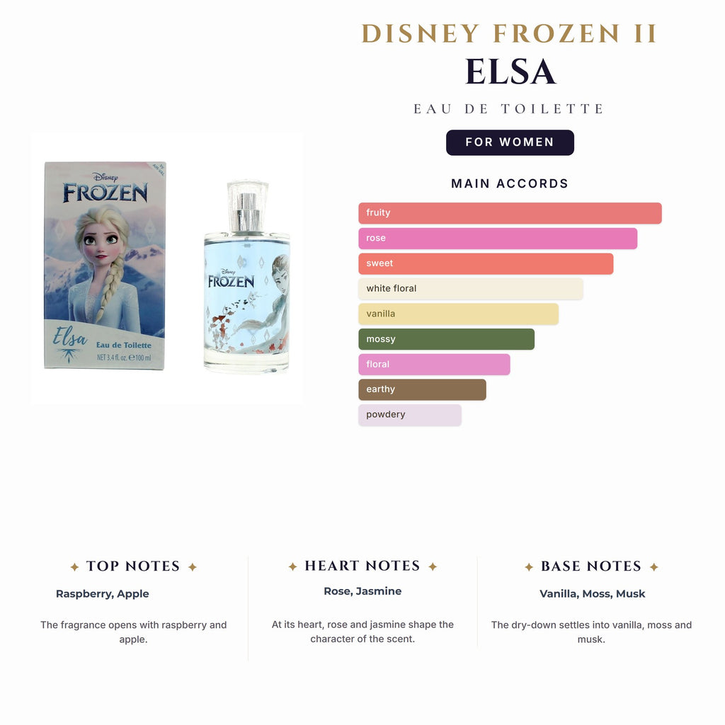 Kids- Disney Frozen Ii Elsa 3.4oz EDT for Women