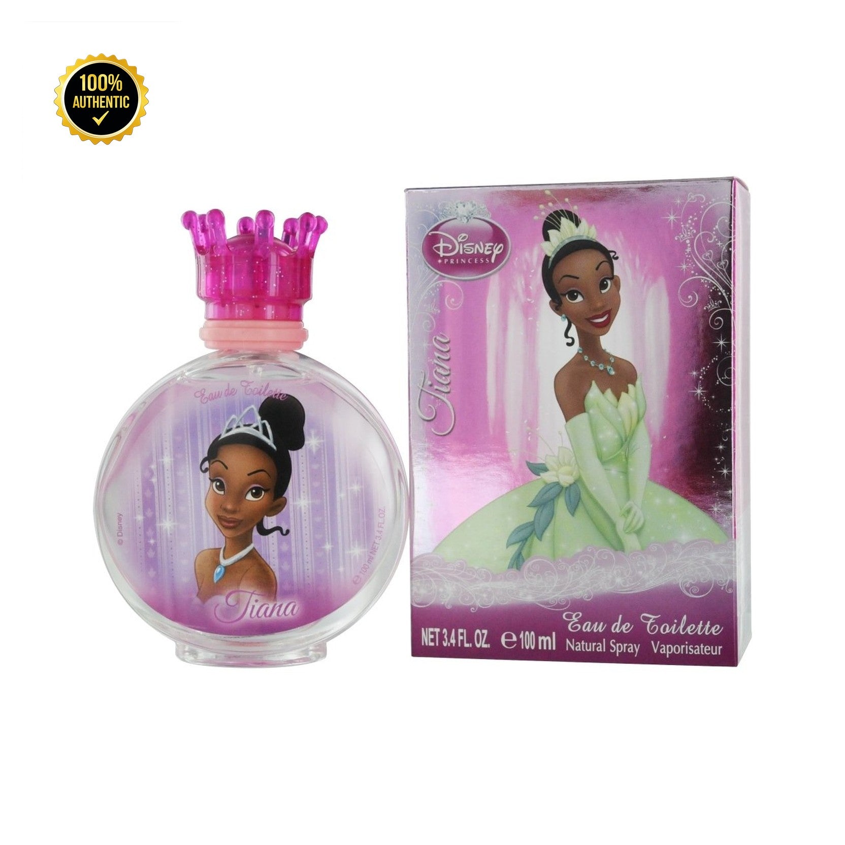 Kids- Disney Princess Tiana 3.4oz EDT Spray for Women