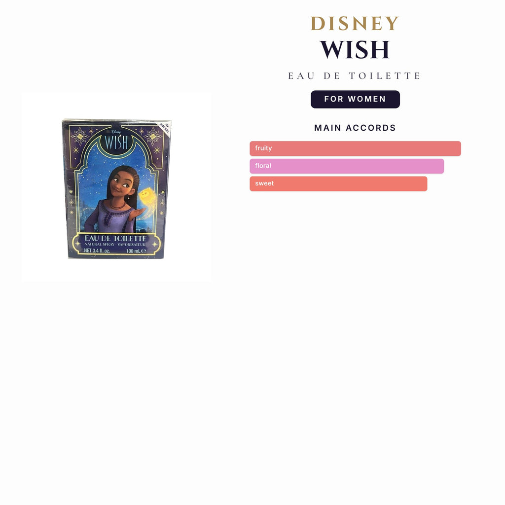 Kids- Disney Wish 3.4oz EDT Spray for Women