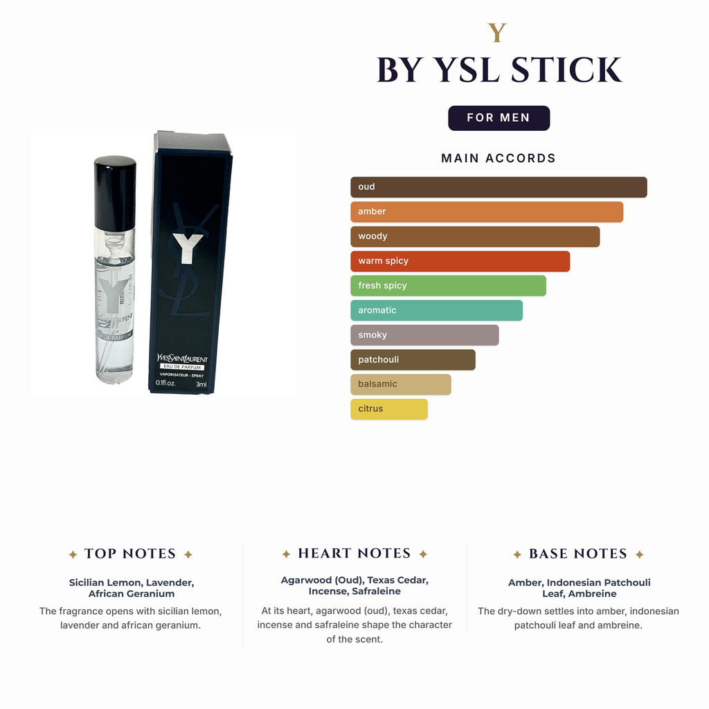 Deo Y By Ysl 2.6oz Stick for Men