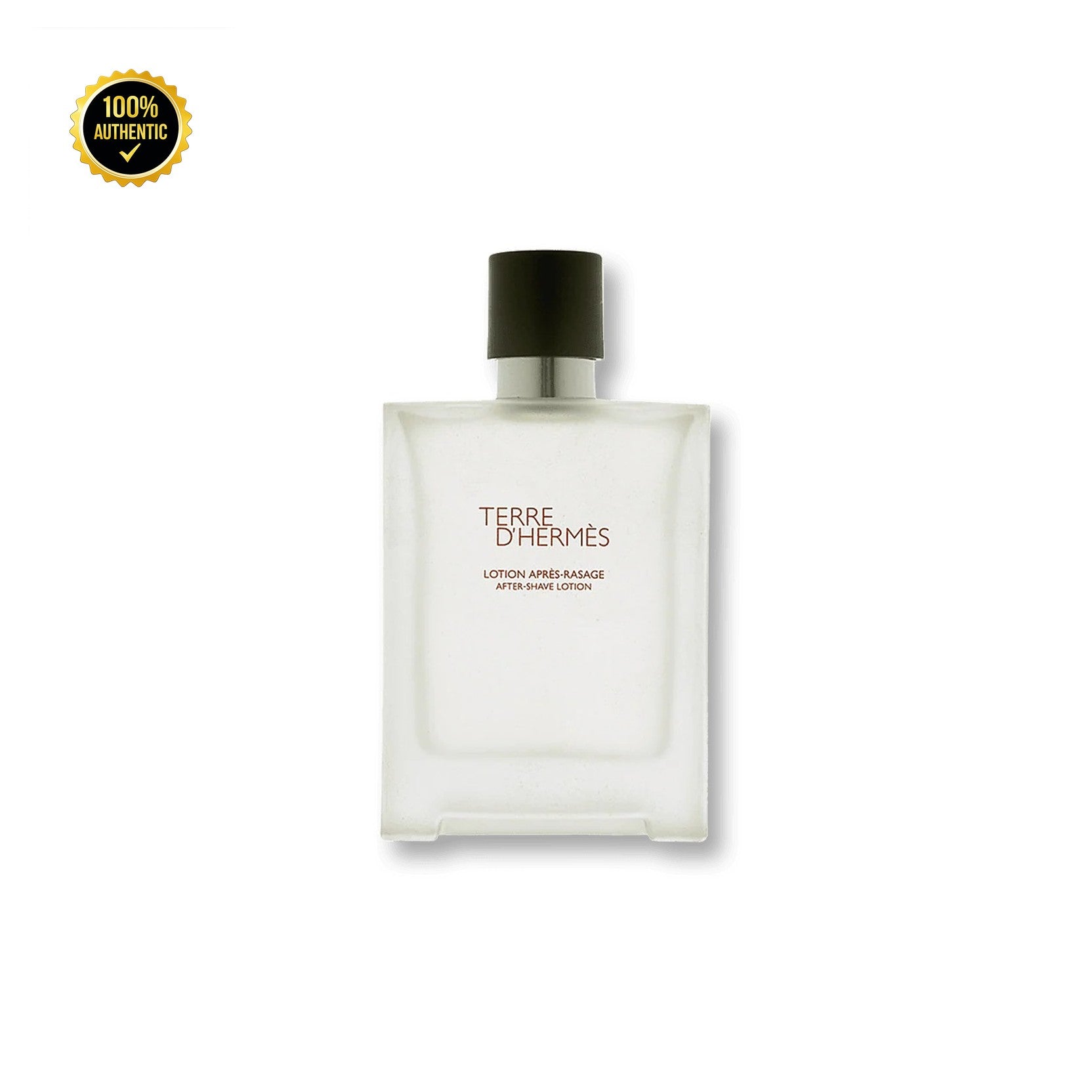 Hermes Terre Aftershave Lotion 3.4oz for Men