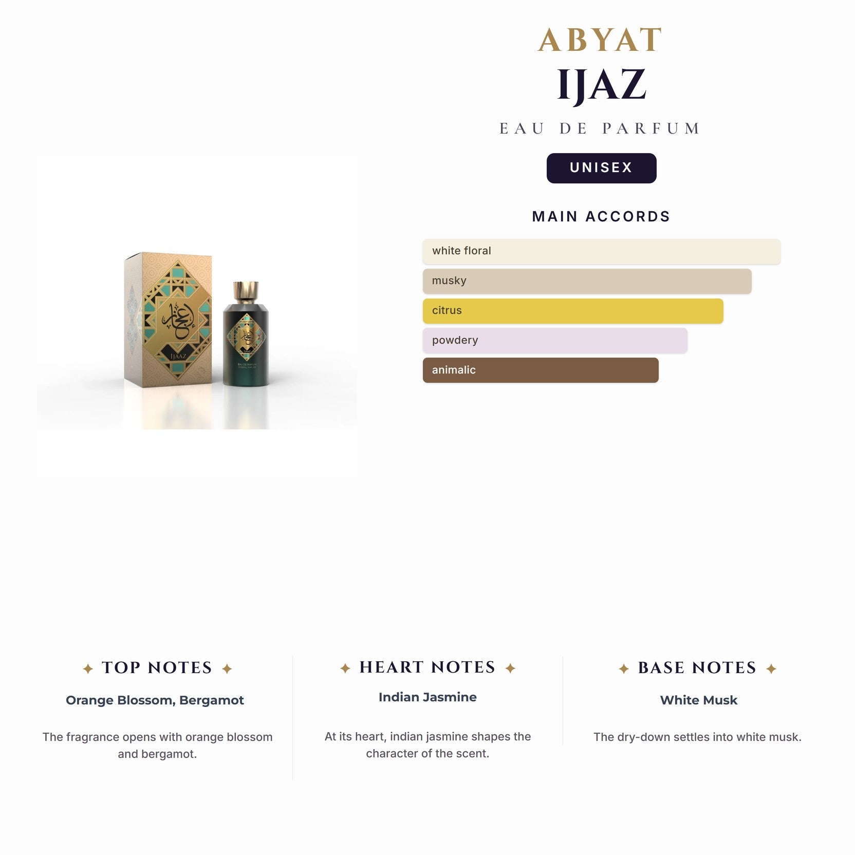 U Abyat Ijaz 3.4oz EDP Spray