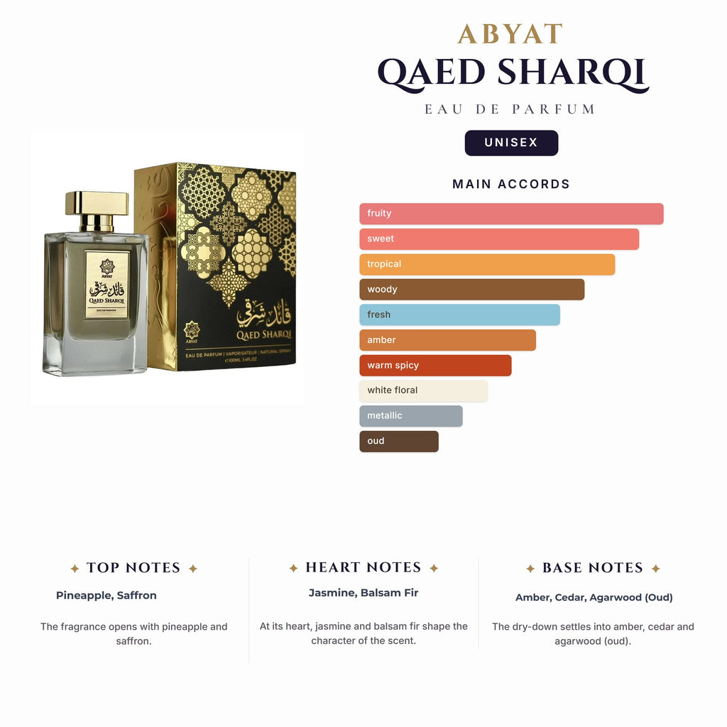 U Abyat Qaed Sharqi 3.4oz EDP Spray