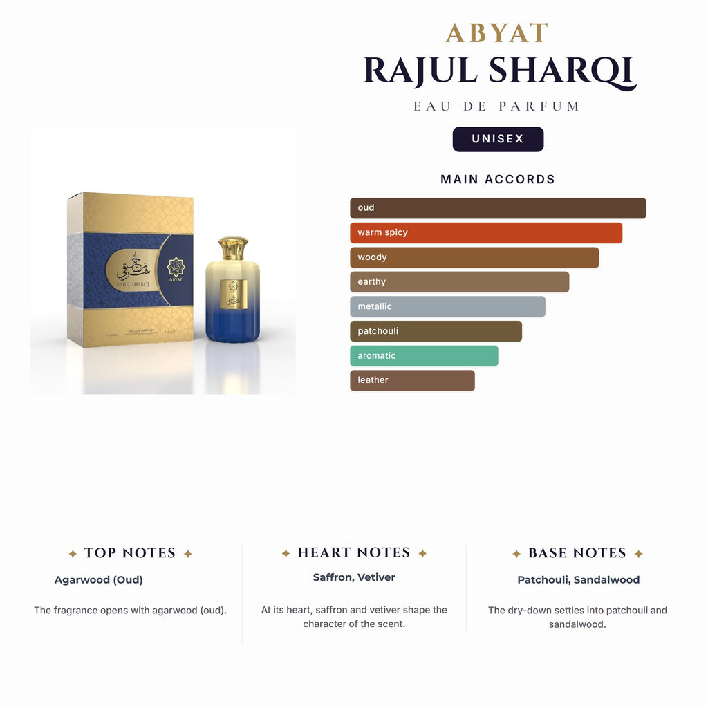 U Abyat Rajul Sharqi 3.4oz EDP Spray