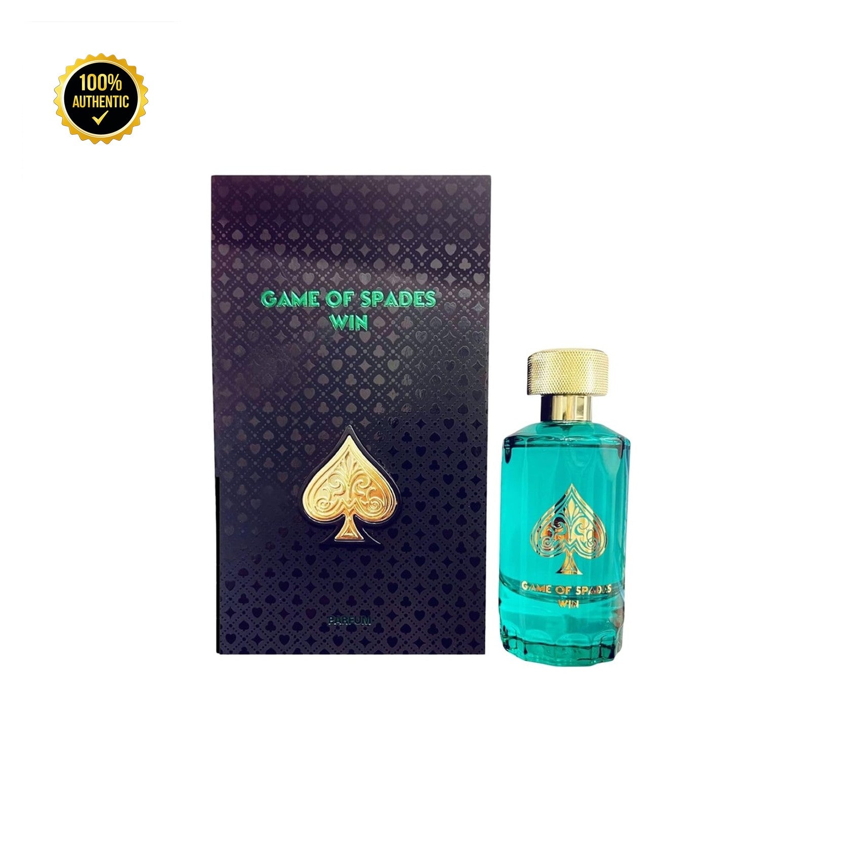U Game Of Spades Win 3.4oz Parfum Spray (Like Bond No.9 Greenwich Village)