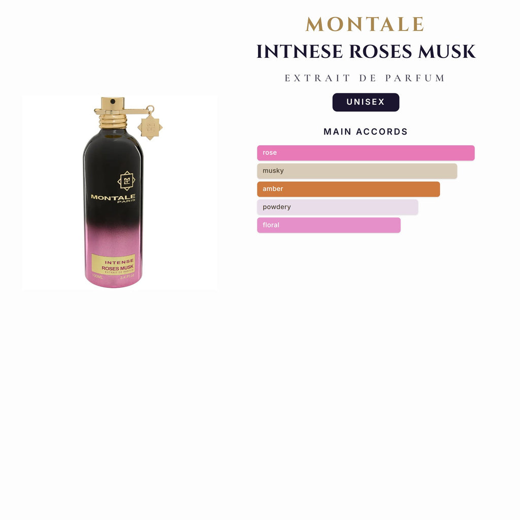 U Tst Montale Intnese Roses Musk 3.4oz Extrait De Parfum Spy