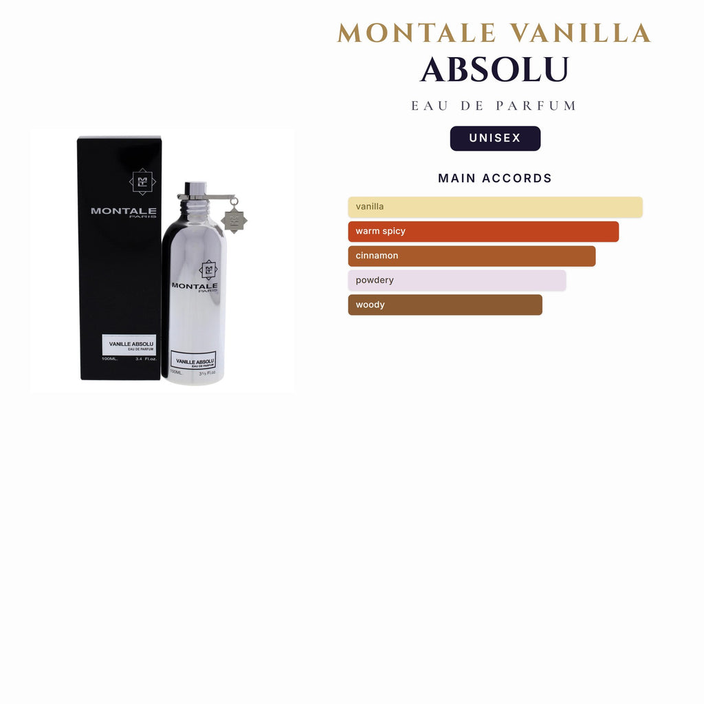 U Tst Montale Vanilla Absolu 3.4oz EDP Spy