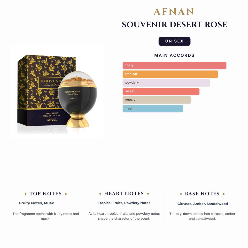 Afnan Souvenir Desert Rose 1.2Ml