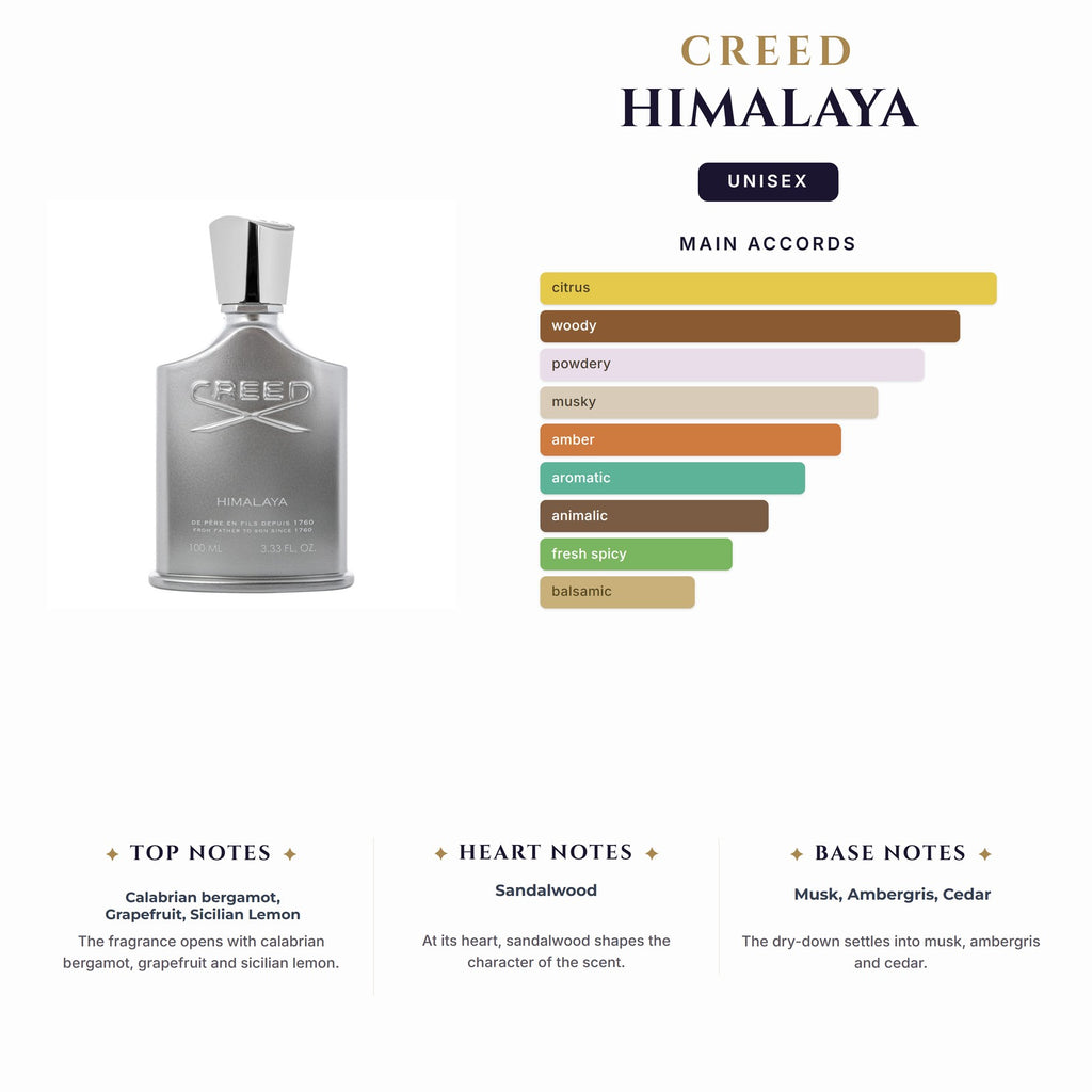 Creed Himalaya 1.7Ml                                                                         (Must Buy Complete Case 100Ct)