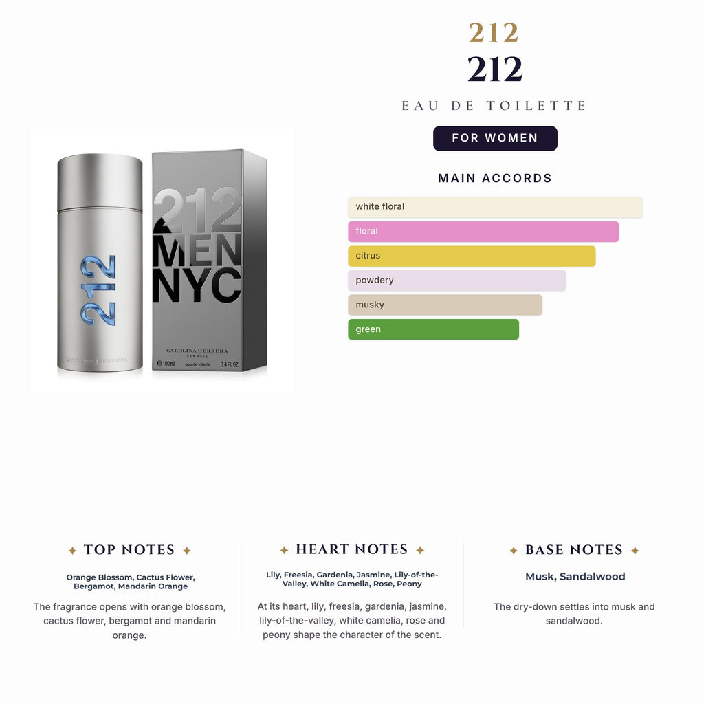 Tst 212 3.4oz EDT Spray for Women