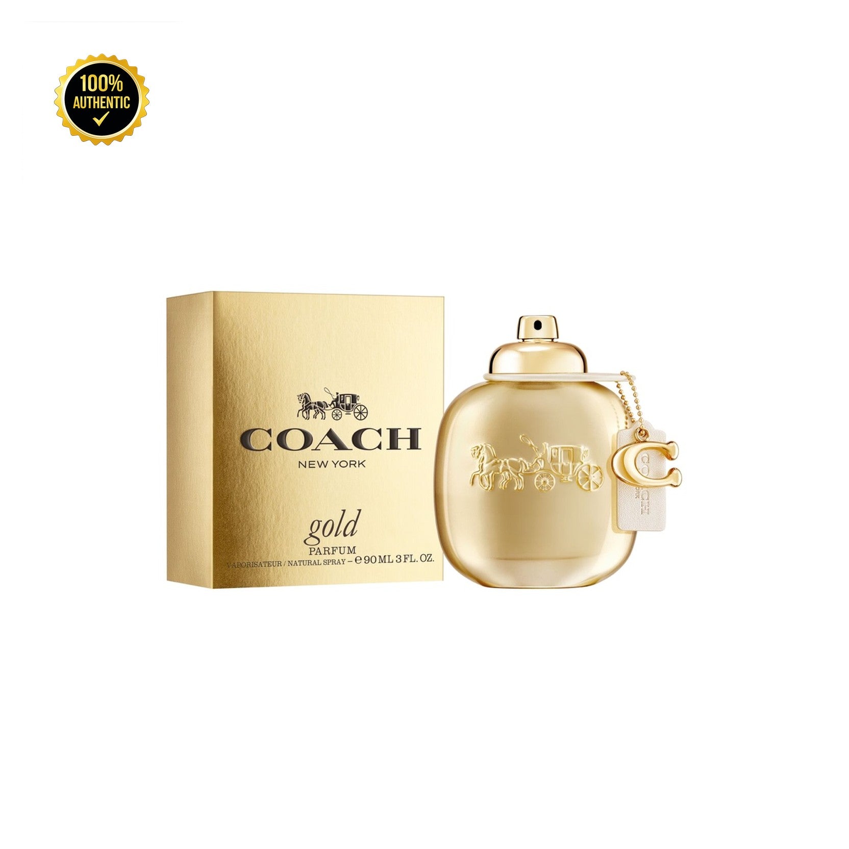 Tst Coach Gold 3.4oz Parfum Spray for Women