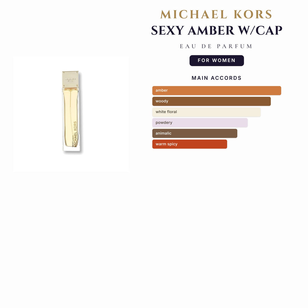Tst Michael Kors Sexy Amber 3.4oz EDP Spray W/Cap for Women