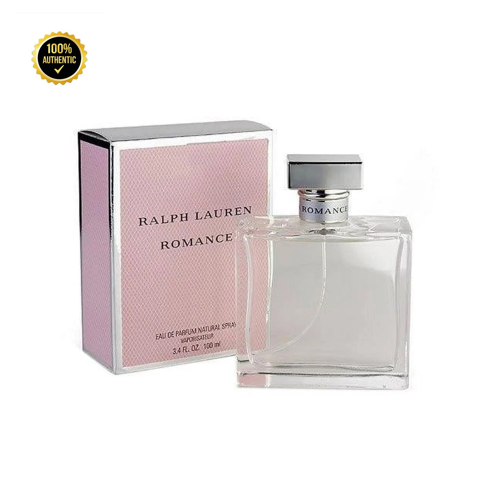 Tst Ralph Lauren Romance 3.4oz EDP Spy, Cap for Women
