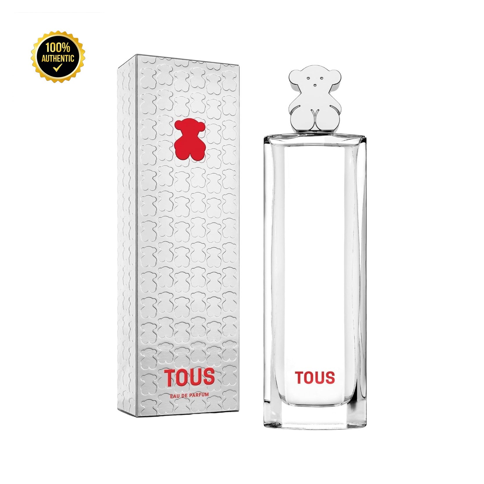 Tst Tous Silver 3.0oz EDT Spray W/Cap for Women