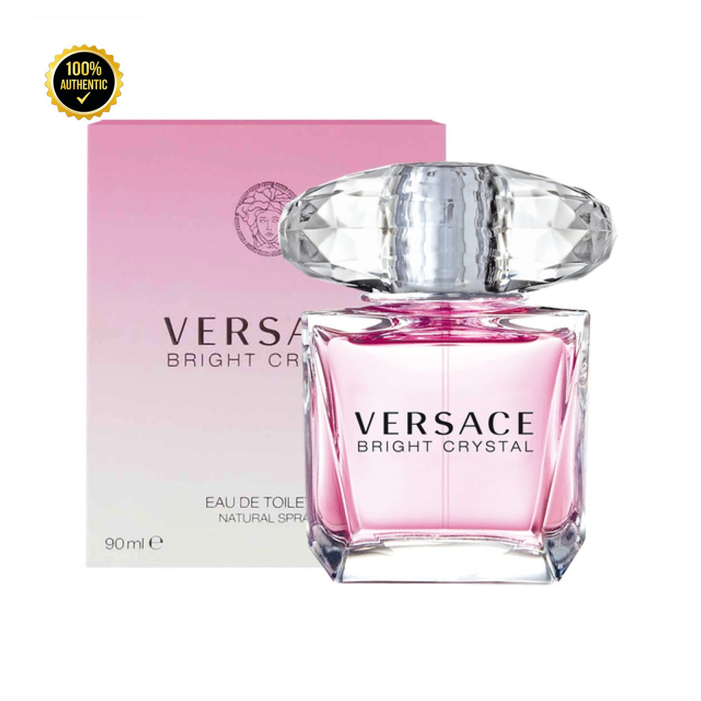 Tst Versace Bright Crystal 3.0oz EDT Spray W/Cap for Women