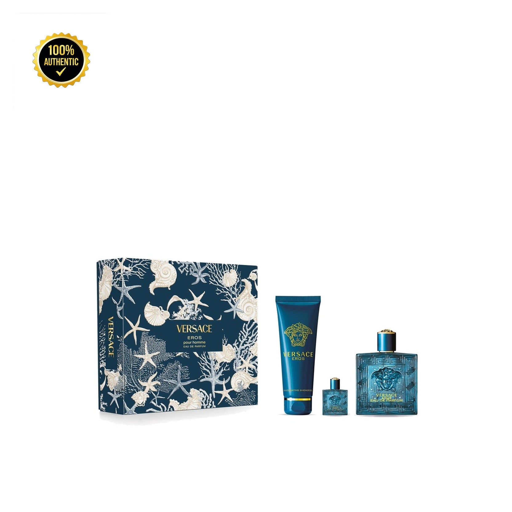 Tst Versace Eros 3.4oz EDP Spray W/Cap for Women