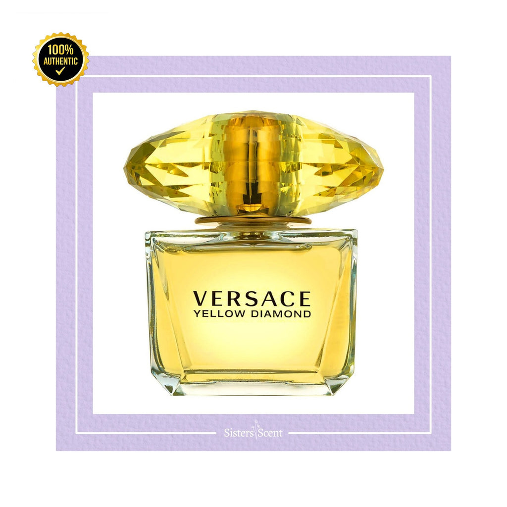 Tst Versace Yellow Diamond 3.0oz EDT Spray W/ Cap for Women