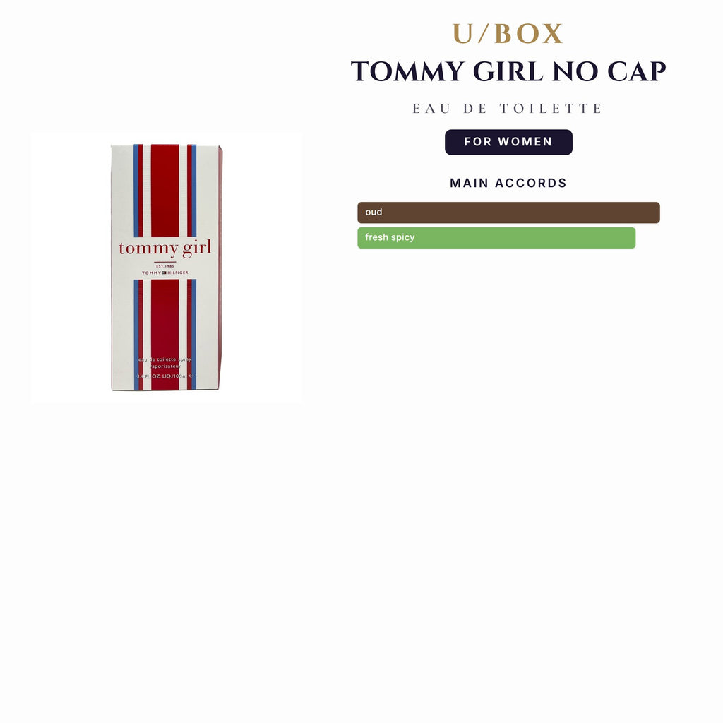 U/Box Tommy Girl 1.0 oz EDT Spy No Cap for Women