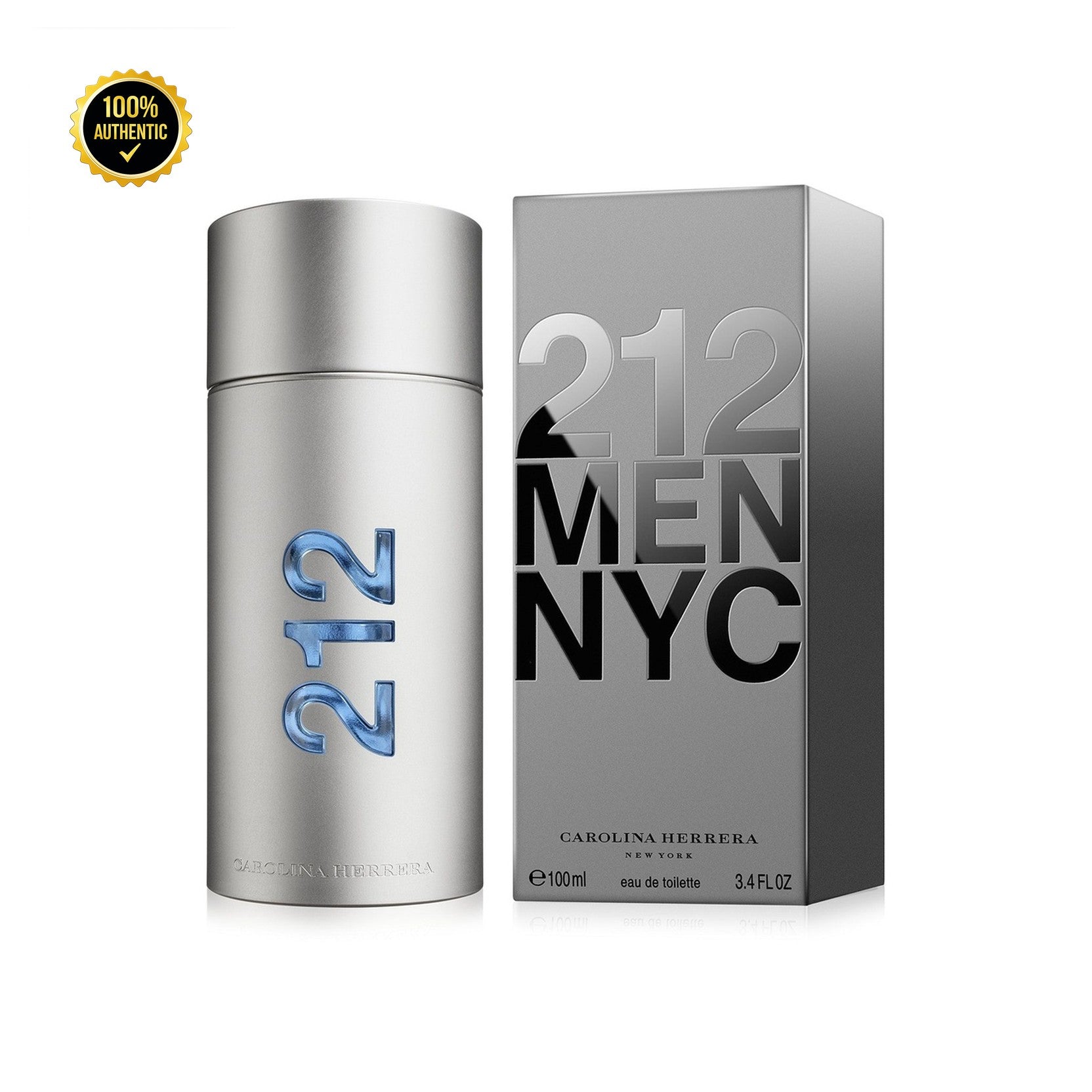 Tst C.Herrera 212 3.4oz EDT Spray for Men