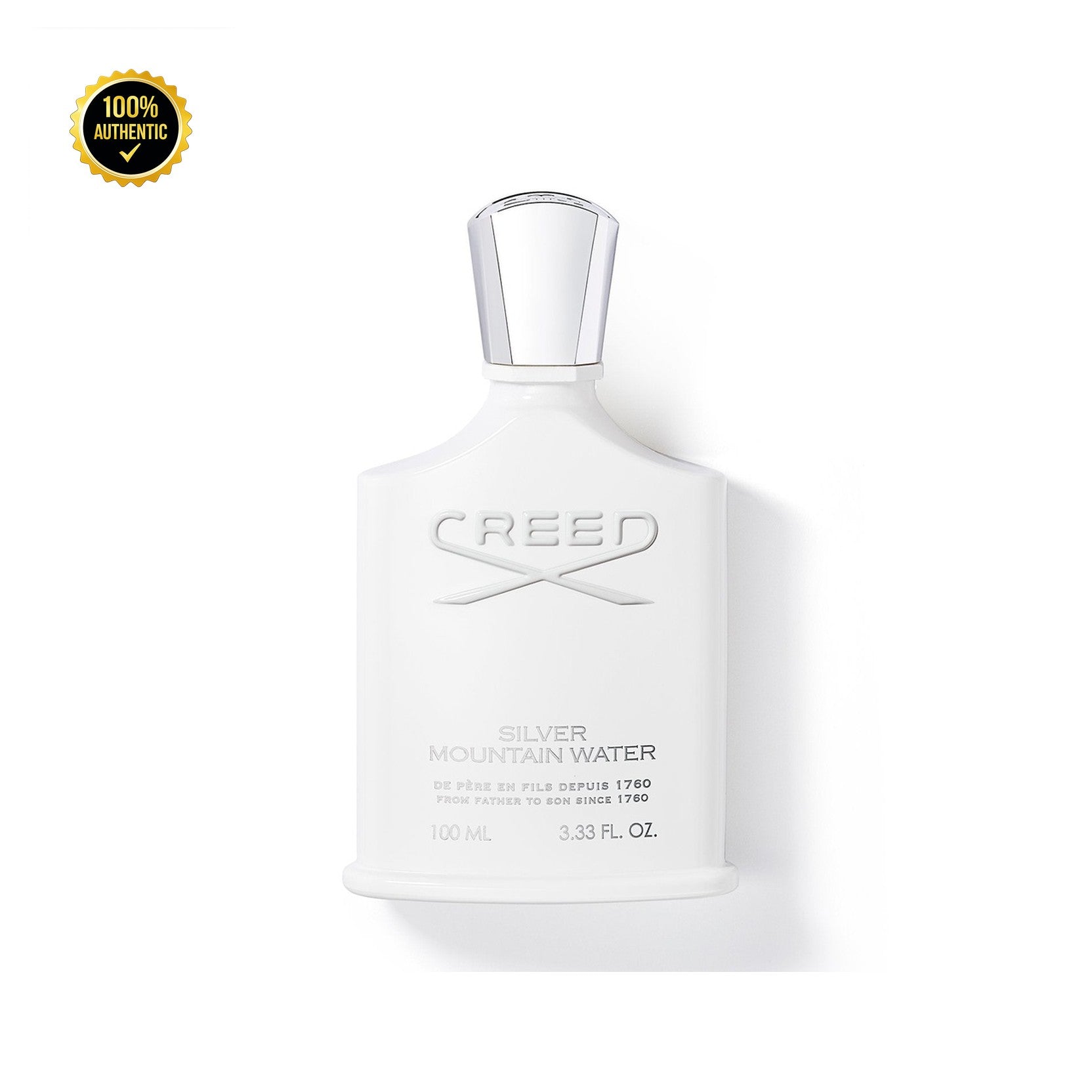 Tst Creed Silver Mountain Water 3.4oz EDP Spray for Men