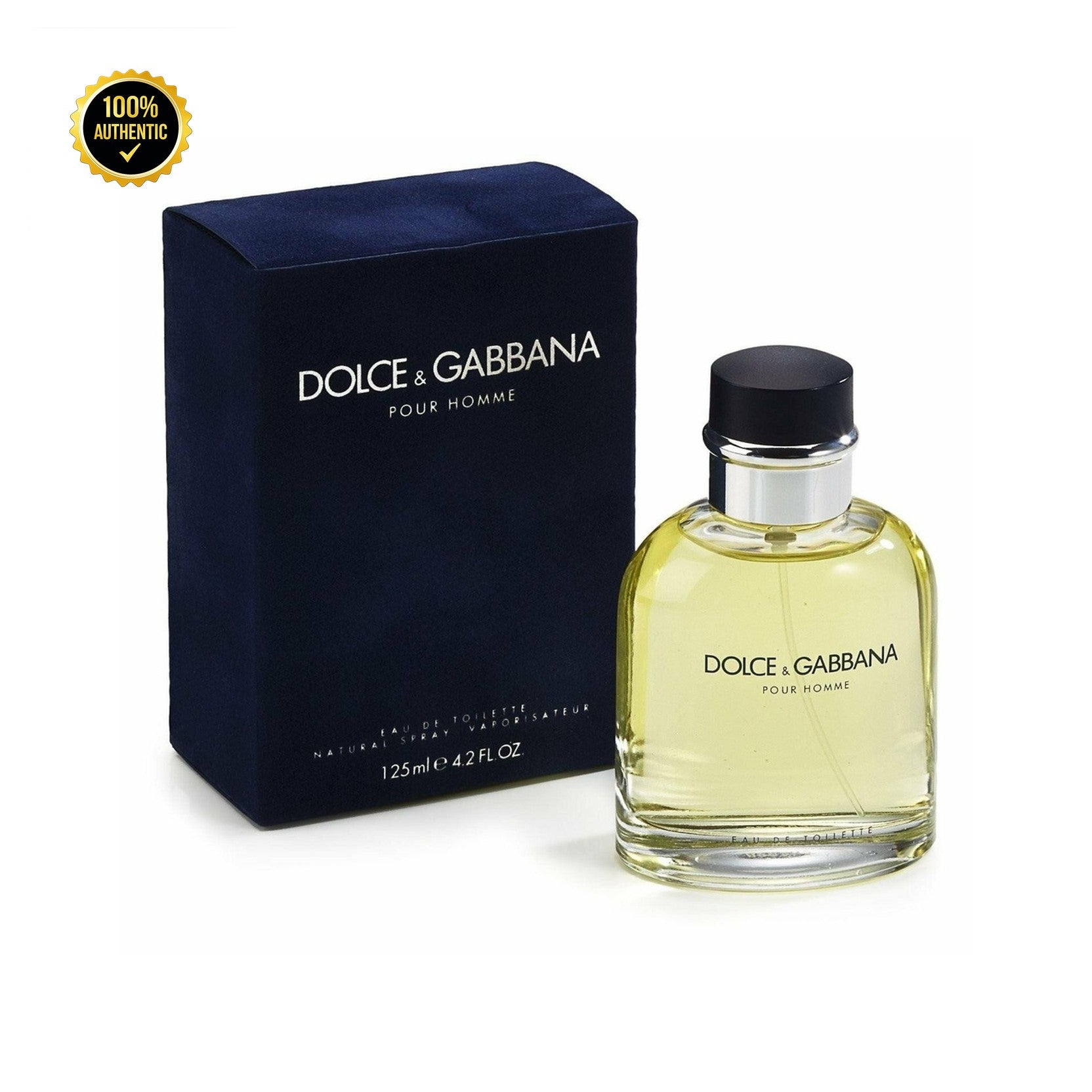 Tst D&G Pour Homme 4.2oz EDT Spray W/ Cap for Men