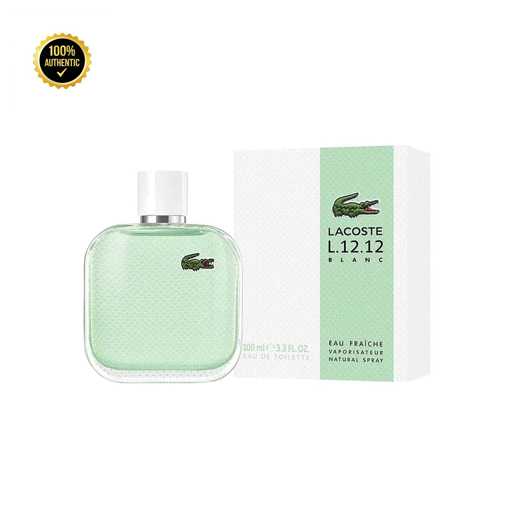 Tst Lacoste Eau Blanc 3.4oz EDP Spray for Men