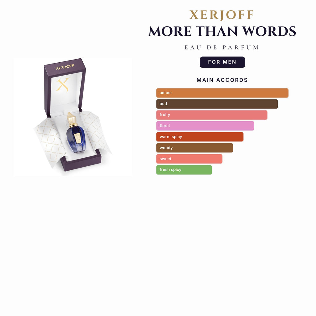 Tst Xerjoff More Than Words 3.4oz EDP Spray for Men