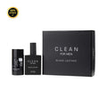 Set M- Clean Black Leather 2Pc.(3.4oz EDT +Deo Stick.) (10 Left)