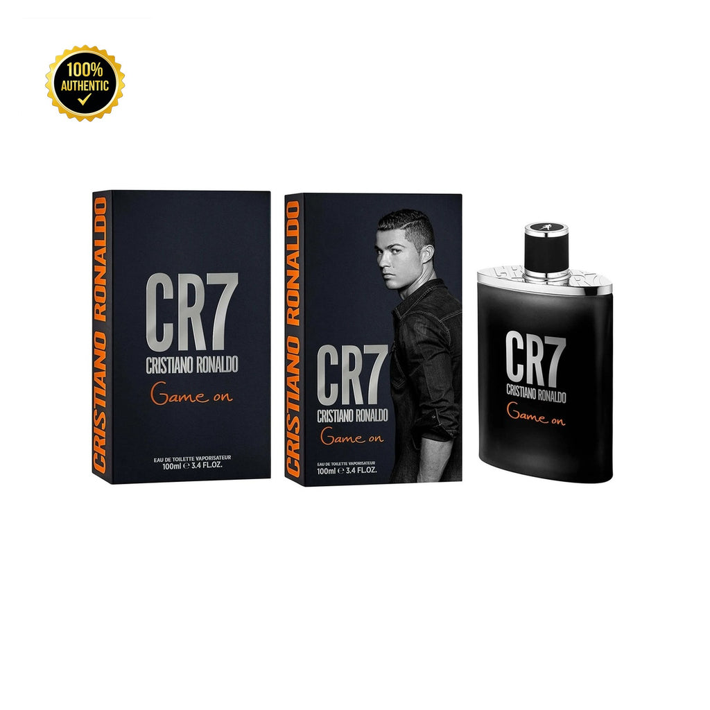 Set M Cristiano Ronaldo Cr7 Game On 3Pc (3.4oz EDT + 5.1oz Body Spray +5.1 Sg)