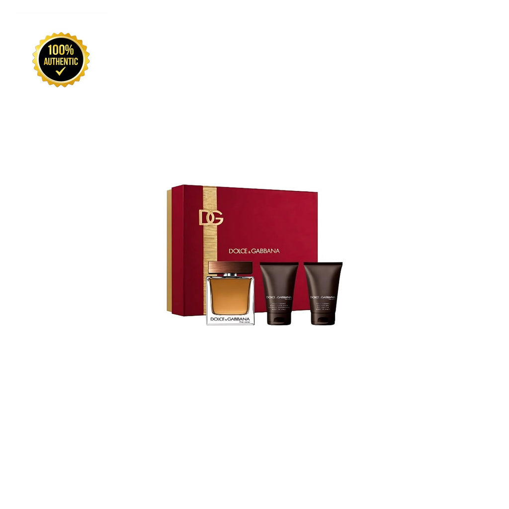 Set M- D&G The One 3Pc (3.4oz EDT +1.6Sg+1.6Asb)
