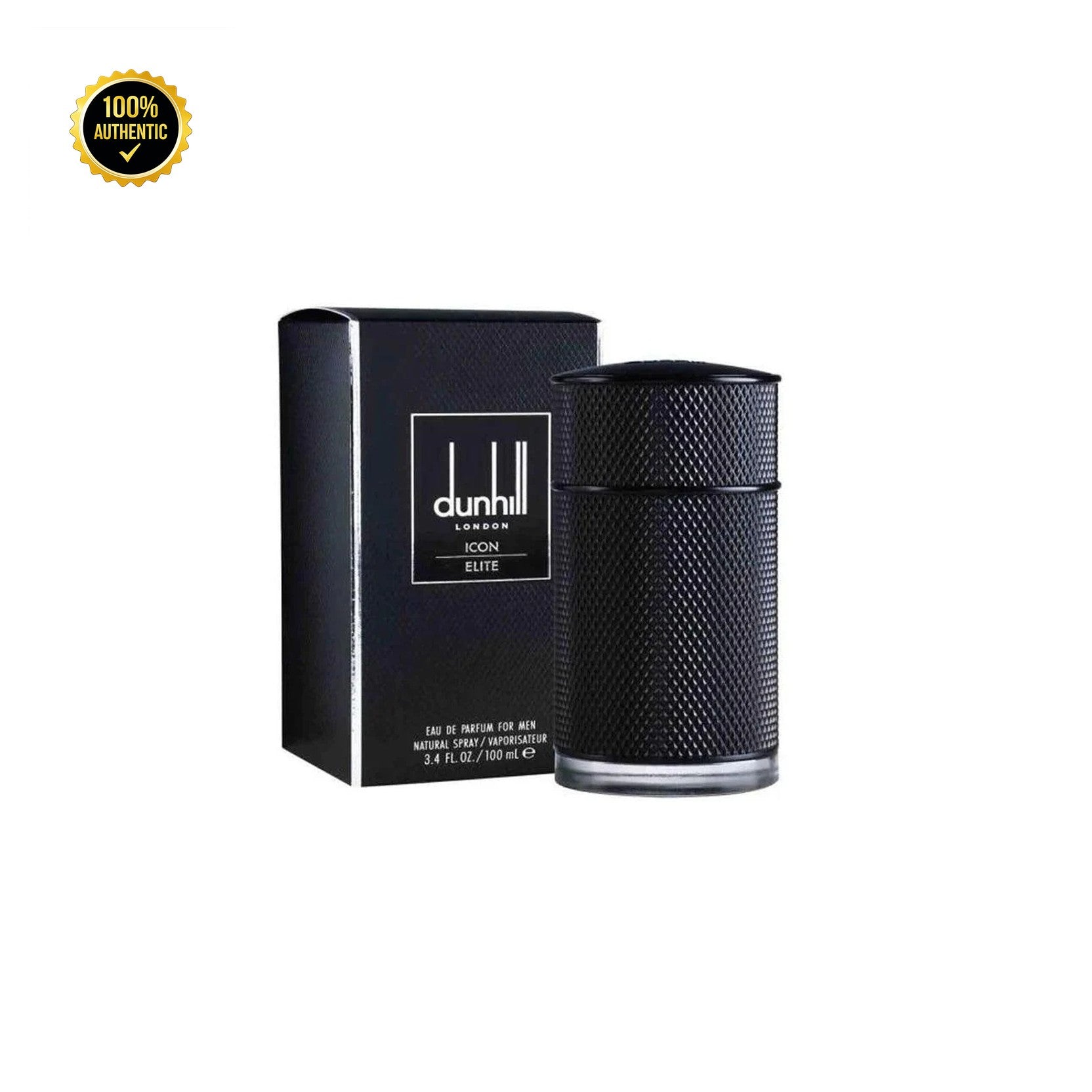 Set M- Dunhill Icon Elite 4Pc. (3.4 EDP + 3.0S/Gel+3.0oz A/S/B +Toiletry Bag)