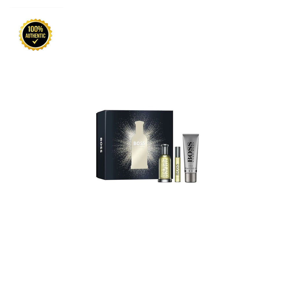 Set M- Hugo Boss #6 3Pc(3.4oz EDT +3.4oz Sg+ 0.33oz EDT)