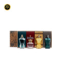 Set M Jean Paul Gaultier Mini Sampler 4 X 0.25oz(Le Beau EDT +Le Male Elixir+Scandal+Le Male EDT)