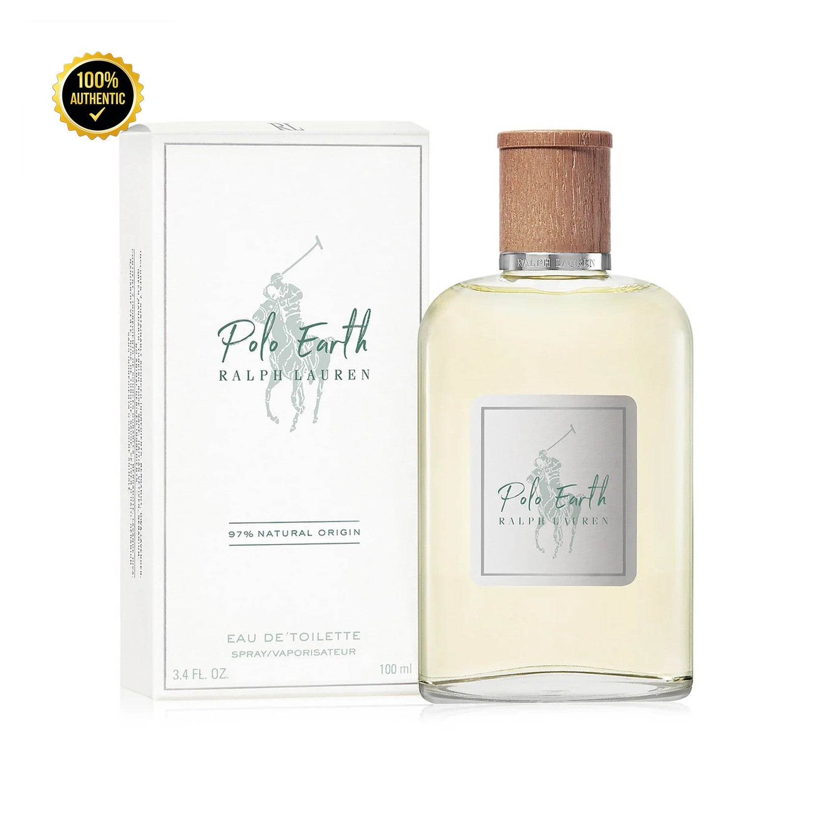 Set M- Polo Earth 4Pc (3.4oz EDT +0.33 EDT+1.7Bl+Canvas Bag)