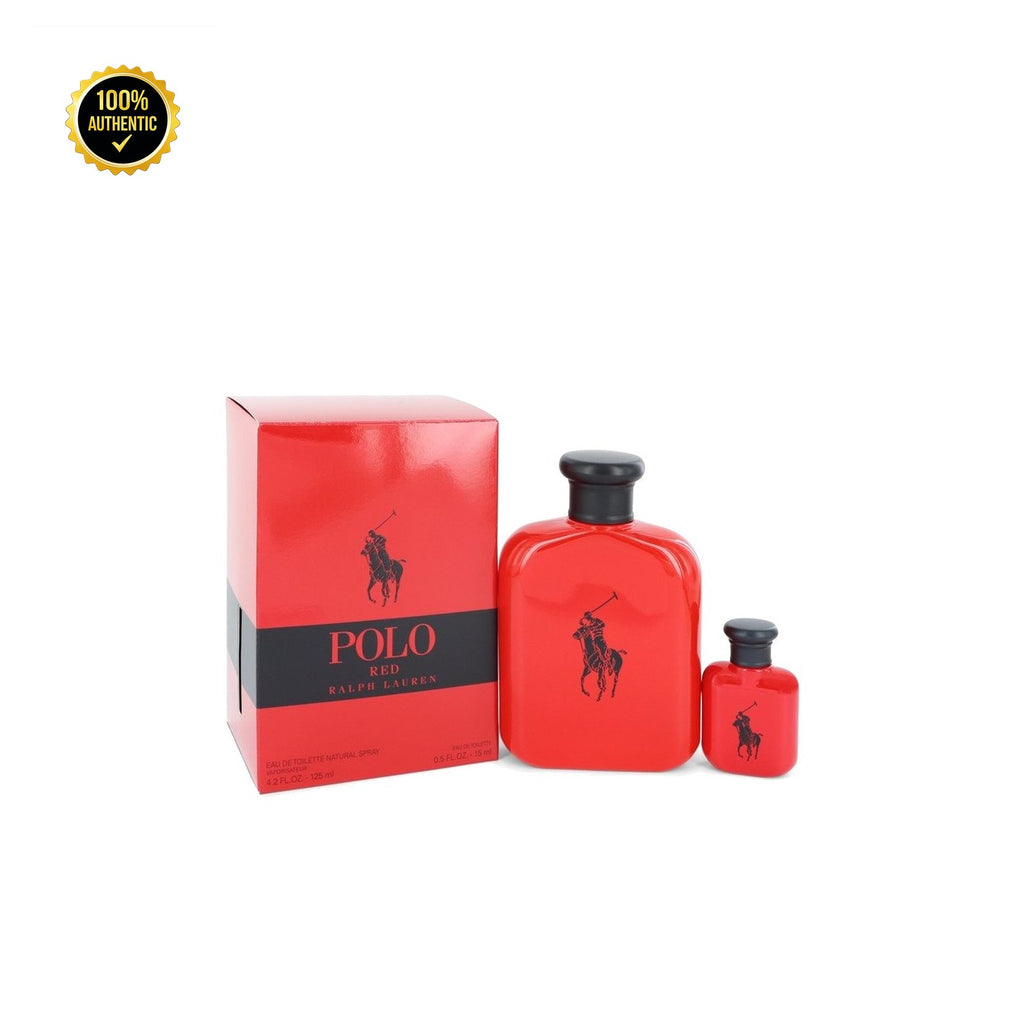 Set M- Polo Red 2Pc (4.2oz EDT + 0.5oz EDT)